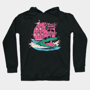 Flamin' Gator Water Ski Club Hoodie